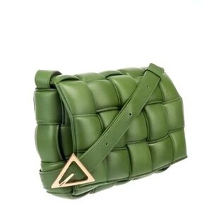 Bottega Veneta Padded Intrecciato Lambskin Cassette Cross-Body Bag In Avocado